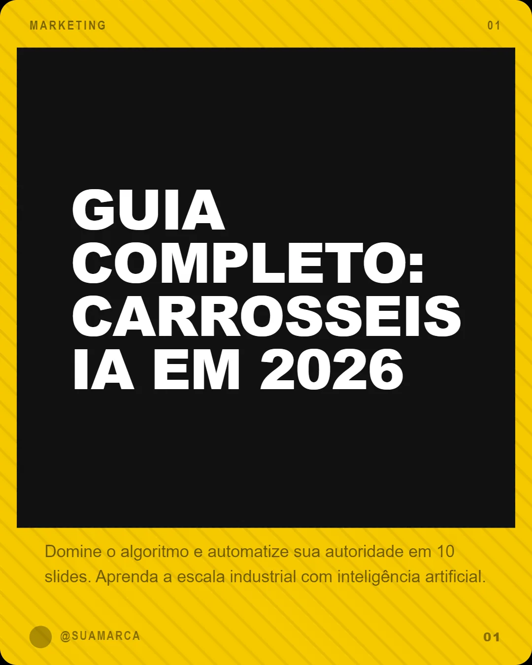 Capa do modelo Brutalista amarelo